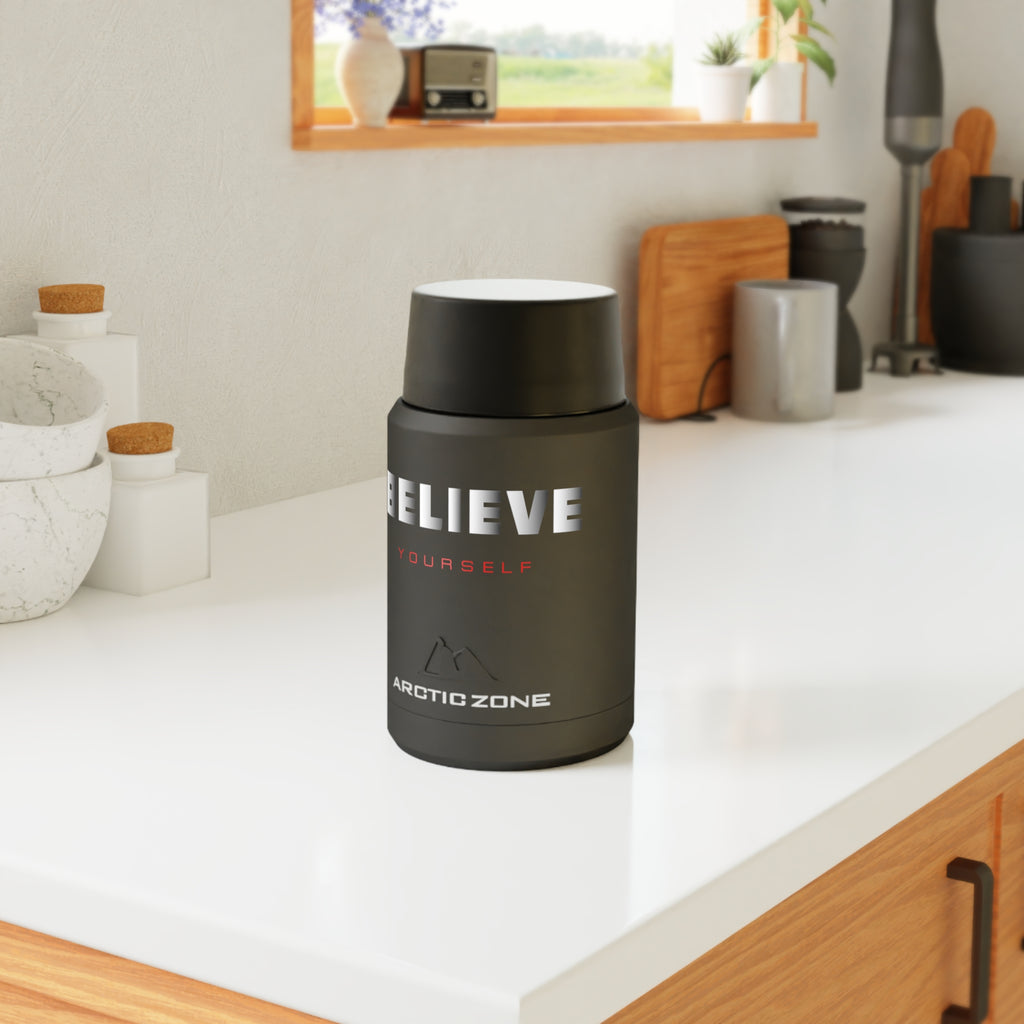 Insulated Food Jar — "Believe Yourself" Titan Copper Thermos (Arctic Zone)