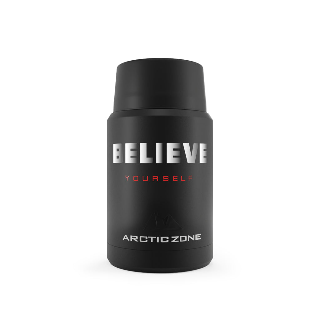 Insulated Food Jar — "Believe Yourself" Titan Copper Thermos (Arctic Zone)