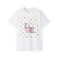 LOVE Polka Dot Tee — Colorful Retro Love Graphic T-Shirt