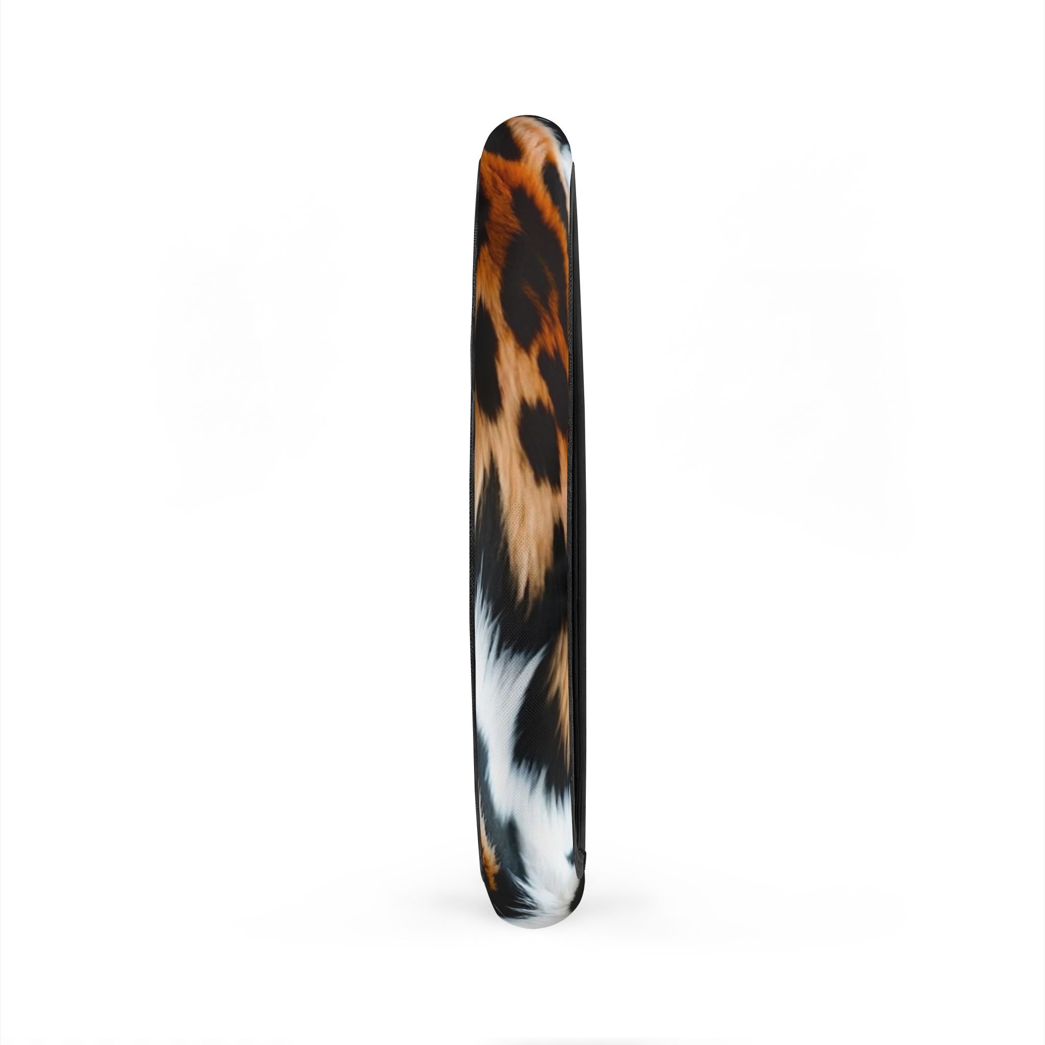 Leopard Print Steering Wheel Cover — Faux Fur Warm Grip for Car Interior